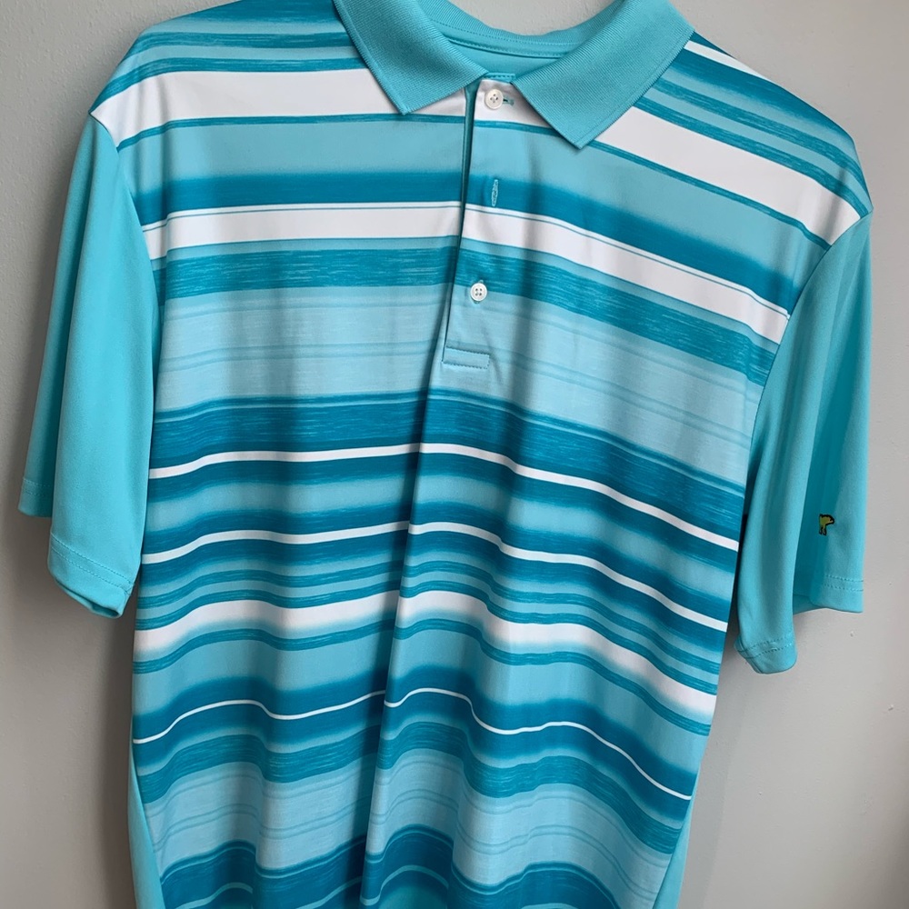 Jack Nicklaus Striped Golf Polo Shirt, Large